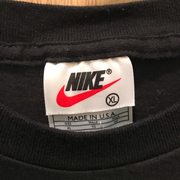 VINTAGE NIKE SHUT UP AND DRIVE BLACK XL SHIRT USA - Picture 2 of 3